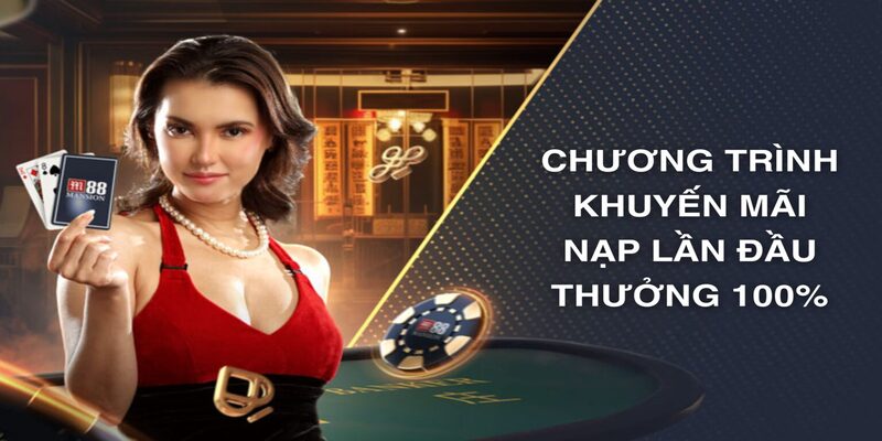 Khuyến mãi nạp đầu BET88 với 100% giá trị