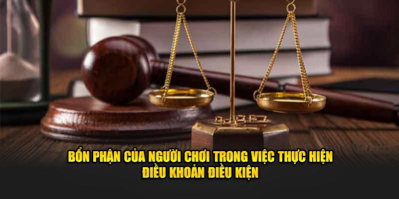 Bổn phận của người chơi trong việc thực hiện điều khoản điều kiện