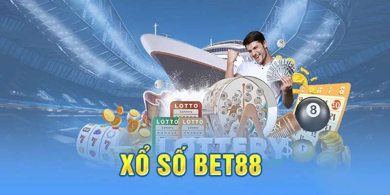 Xổ số BET88 tập hợp đa dạng trò chơi